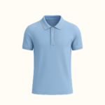 School T-Shirt Half Sleeve For Boys & Girls, Blue, For All Grades